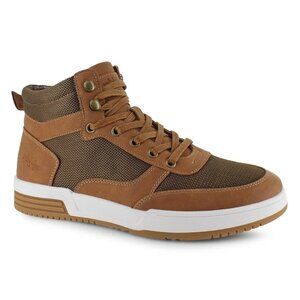 Men's Ashford Hayes Chestnut Brown Boots, Size 10, With Flannel Lining